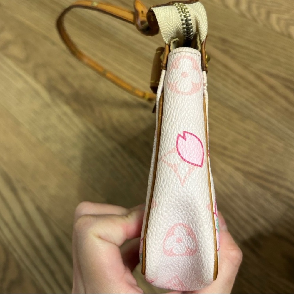 Louis Vuitton x Murakami Pink Cherry Blossom Pochette - Picture 9 of 9